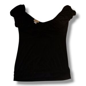 Elegant Black Women's Top
